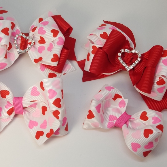 Valentines Day Heart Set- Handmade